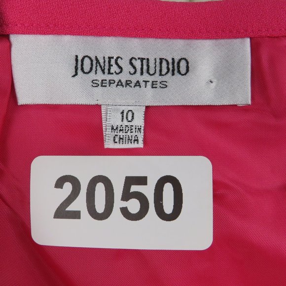 Jones Studio* Women's Fully Lined Side Zipper 6.5" Backside Slit Pencil Skirt~10 - Picture 3 of 9